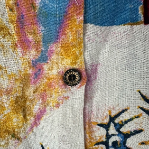 Zara Tianzhien Women’s Tunic Size XXL Cotton Artsy Art To Wear Dopamine Eclectic - Picture 7 of 13